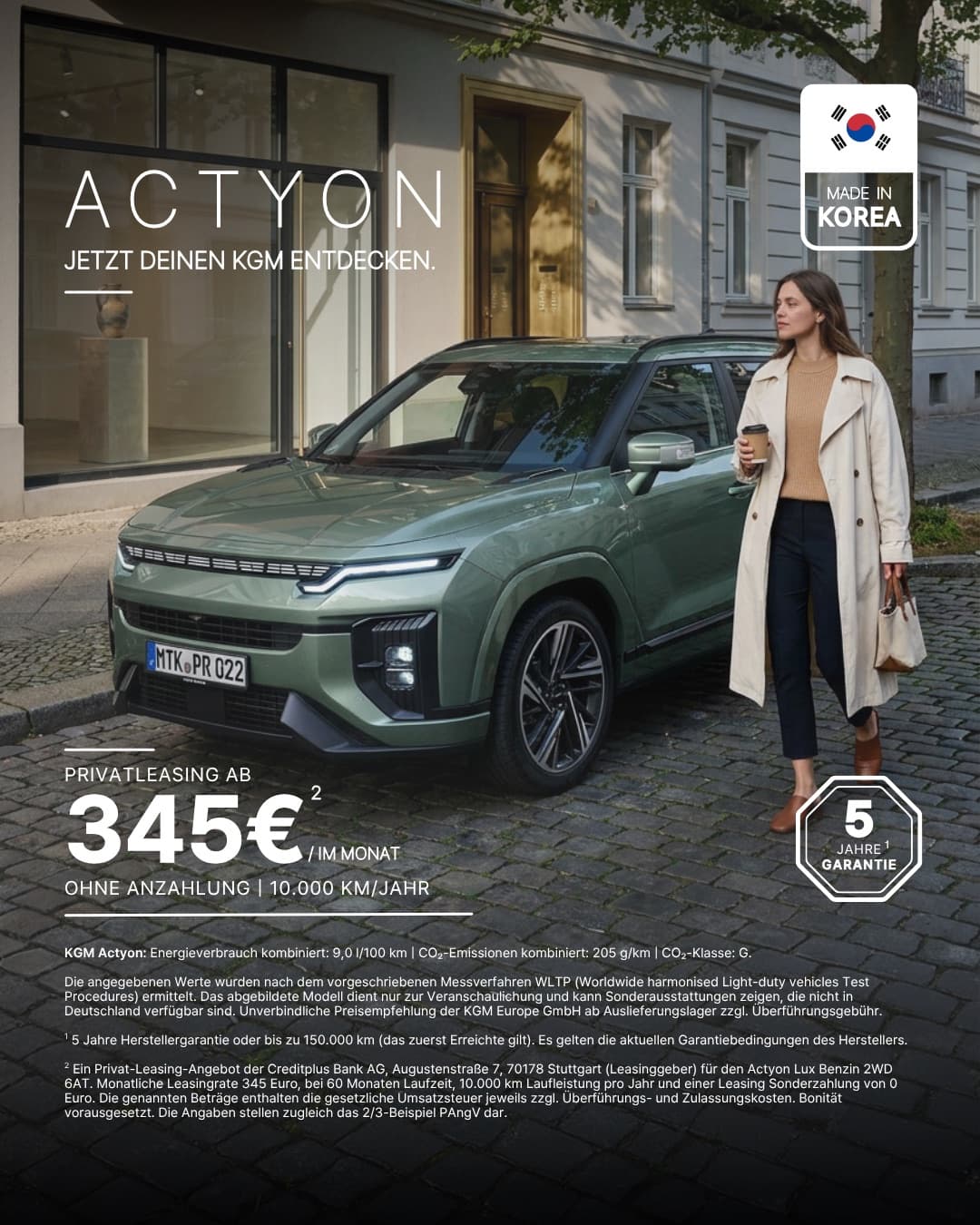 KGM Actyon, Privatleasing-Motiv